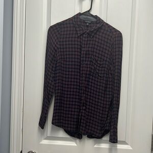 Lucky brand button up shirt with sexy back